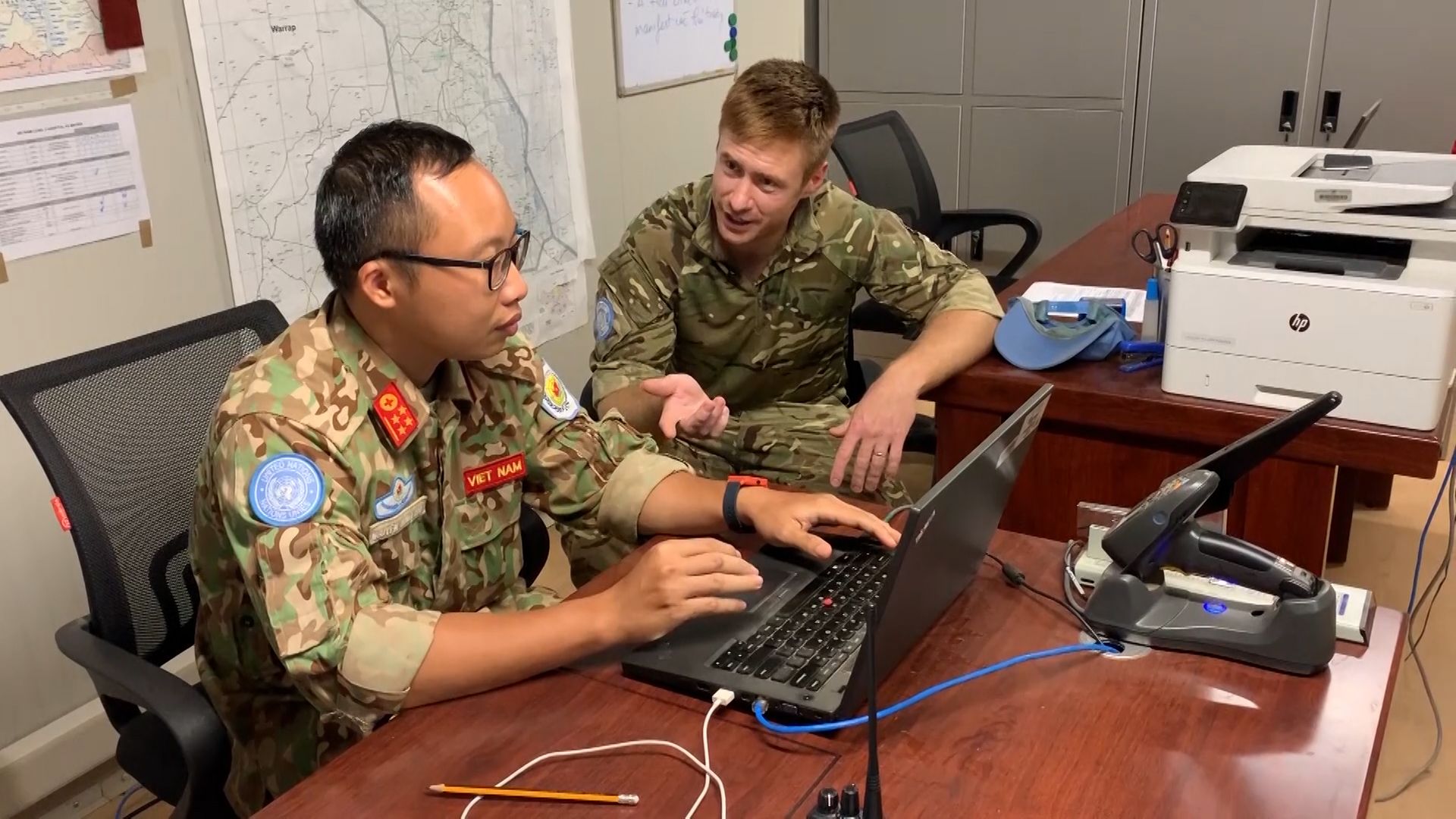 British and Vietnamese teams have shared expertise.