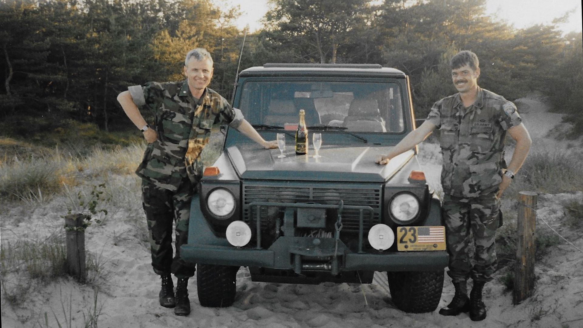 Members of USMLM during a tour.