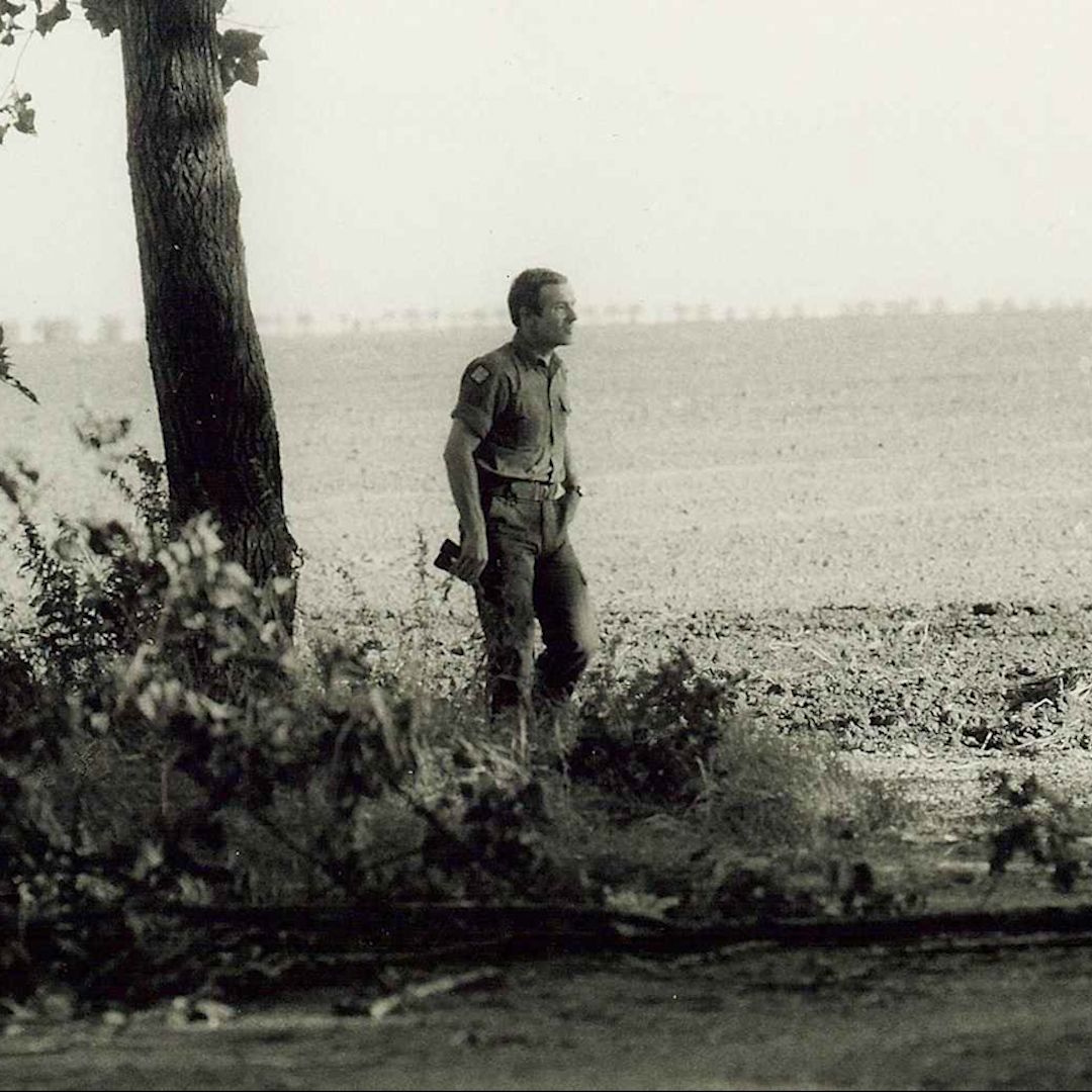 Dave Butler during a BRIXMIS tour in the 1980s.