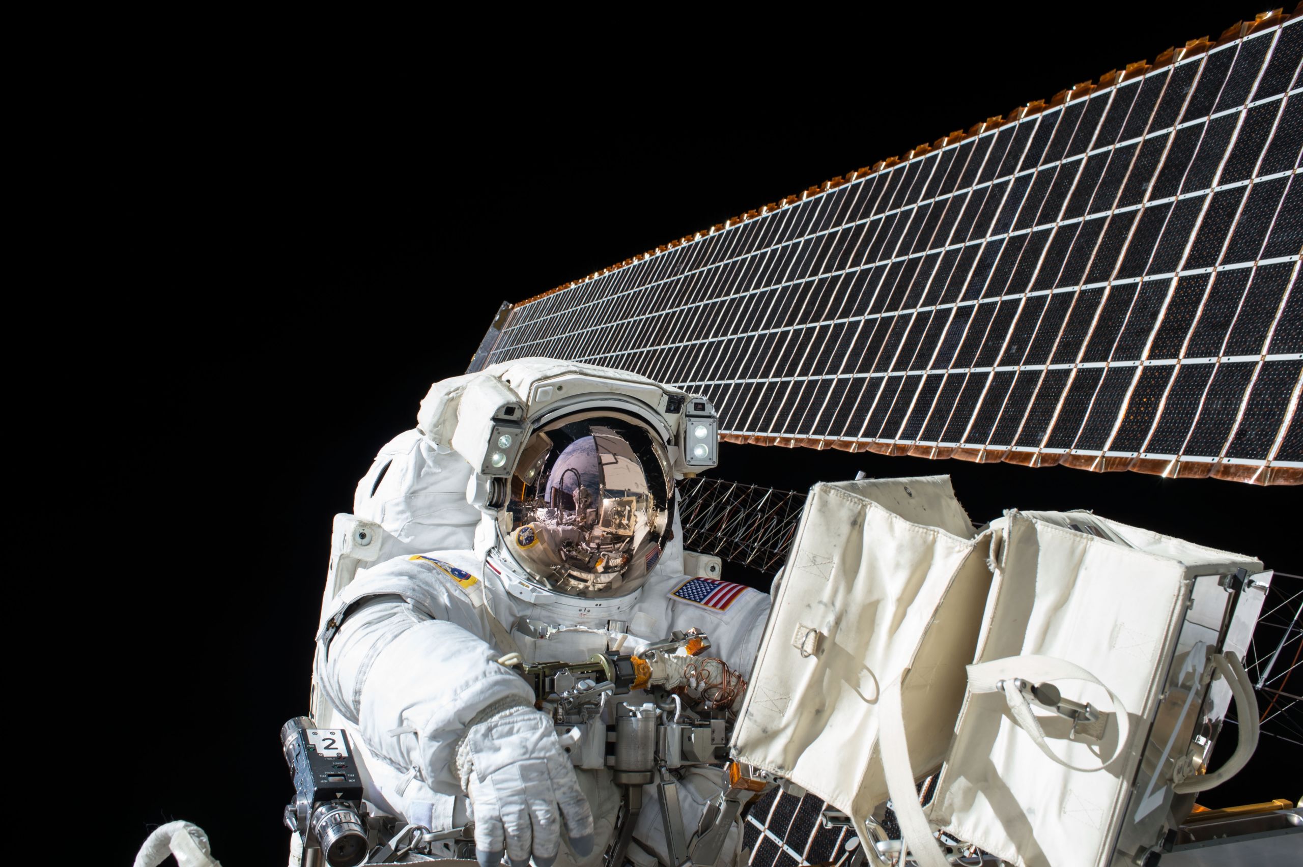 NASA Astronaut in space