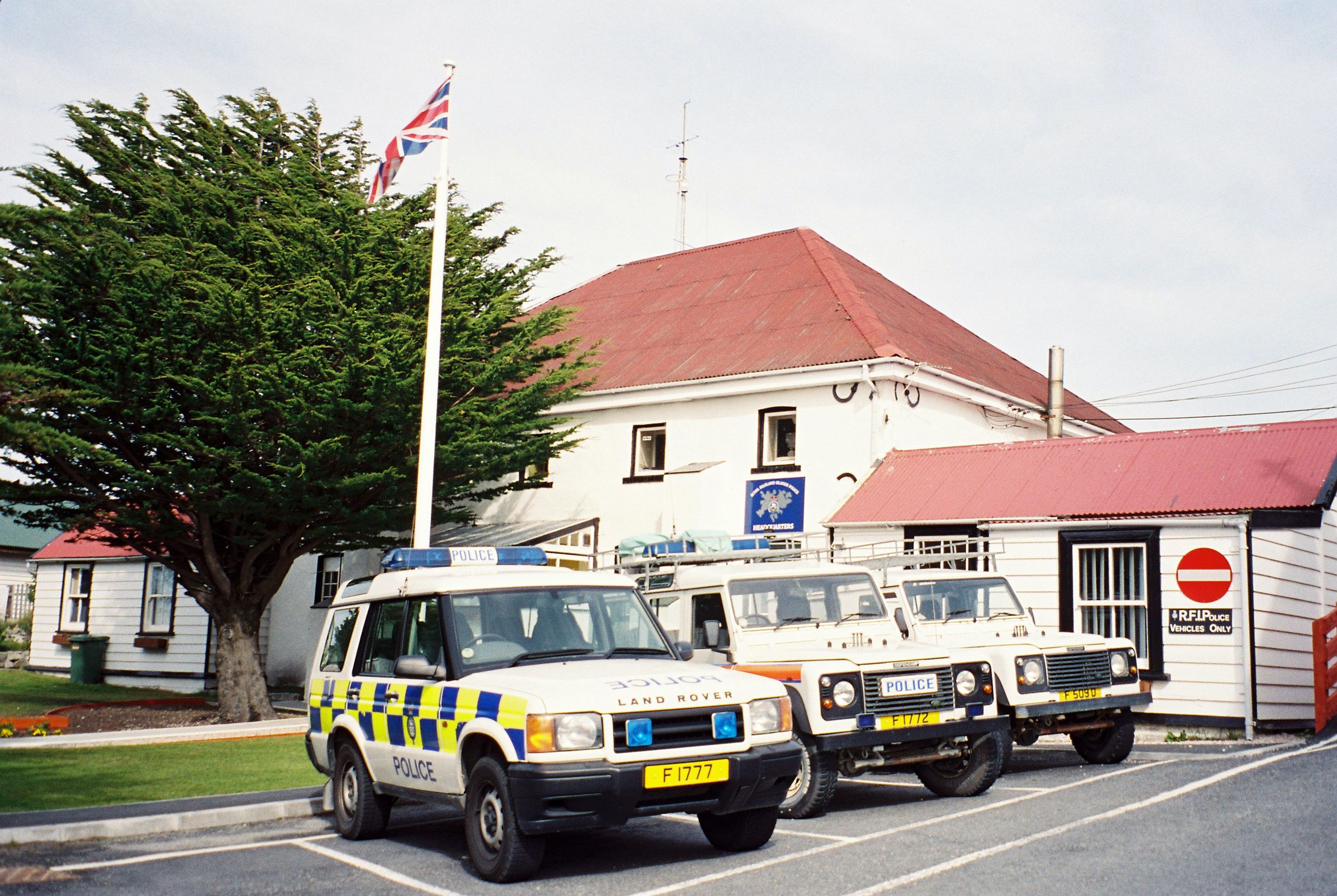 Royal Falkland Islands Police station Stanley 2003