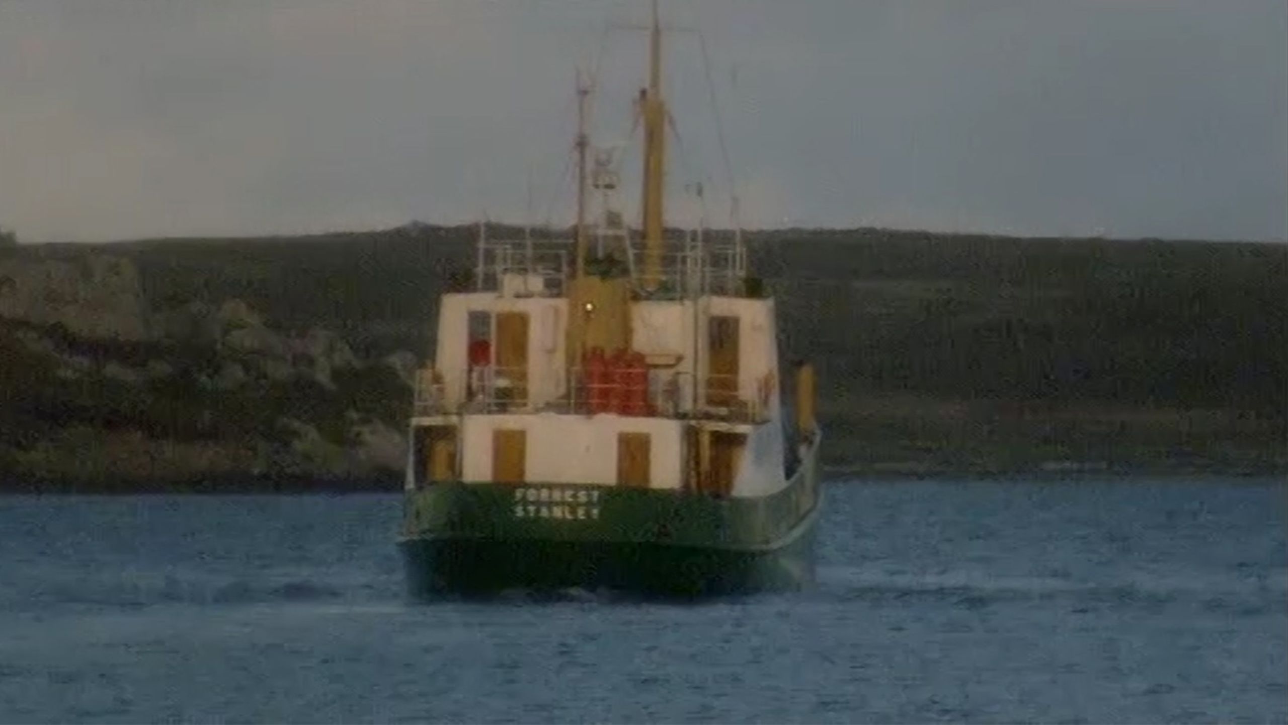 MV Forrest Falklands ship