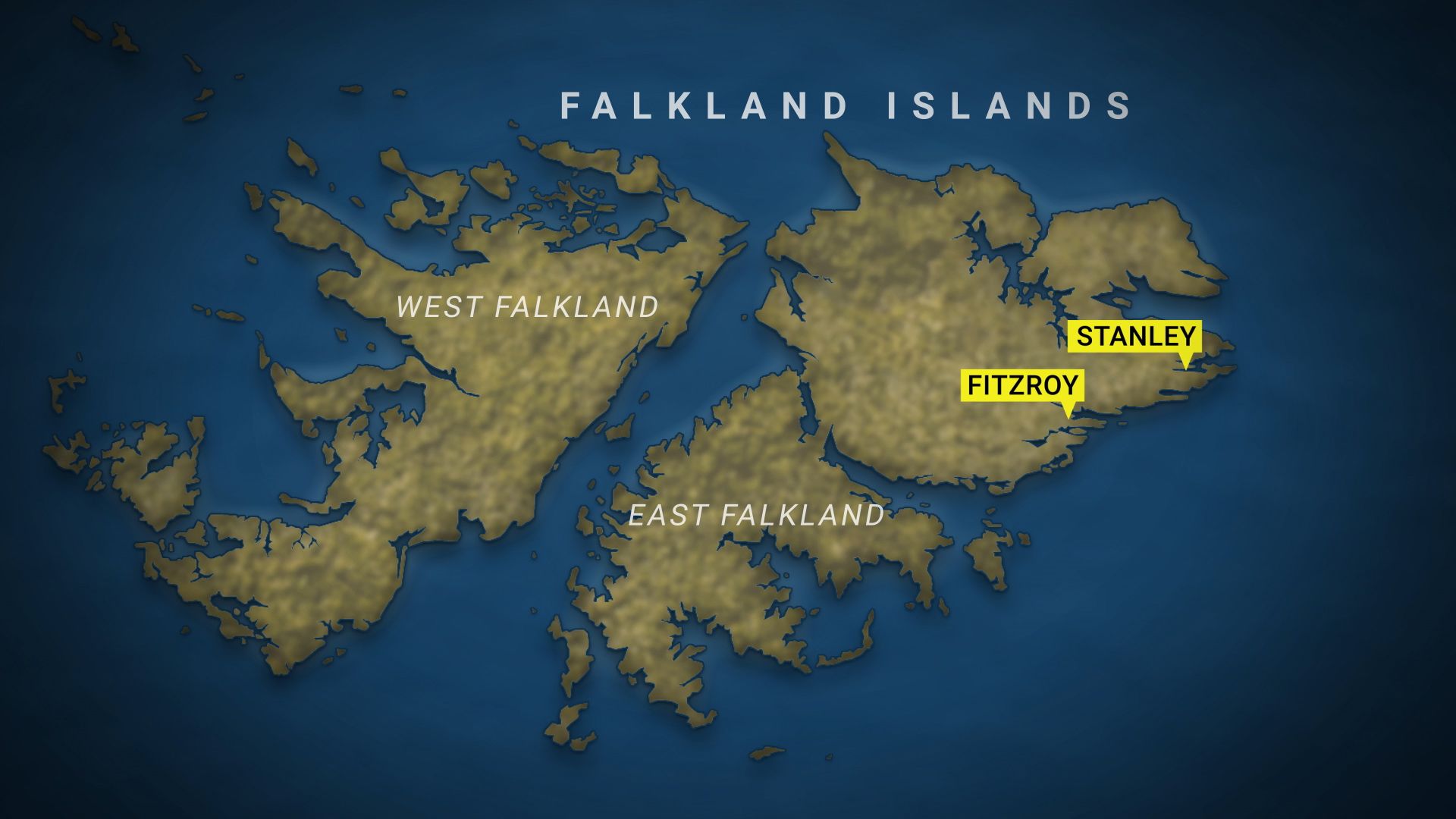 Falklands Map