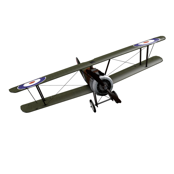 Sopwith Camel - Front view