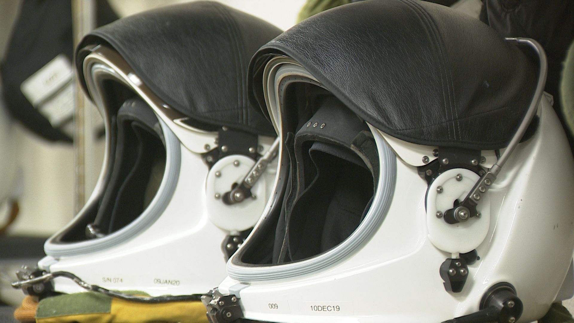 U-2 space suit helmet