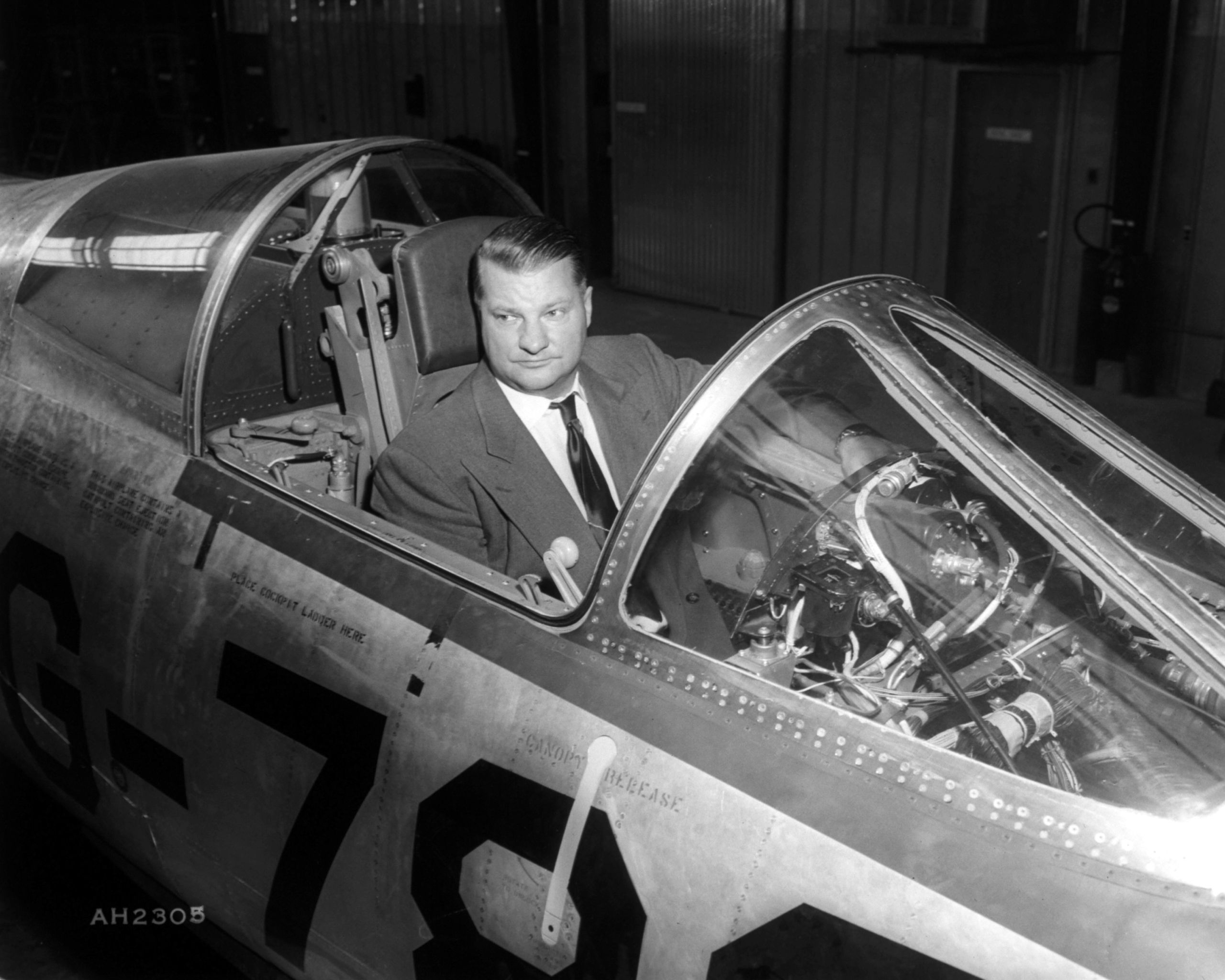 Kelly Johnson, the brainchild behind the U-2 (Picture: Lockheed Martin).